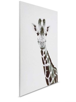 crna canvas slika sa motivom zivotinje za zid