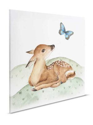 braon decija canvas slika za zid