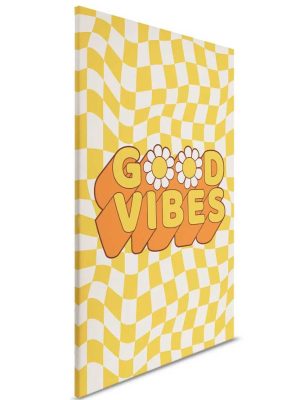 žuta canvas slika za zid