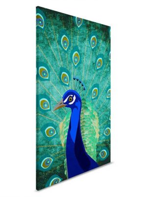 plava canvas slika sa motivom zivotinje za zid