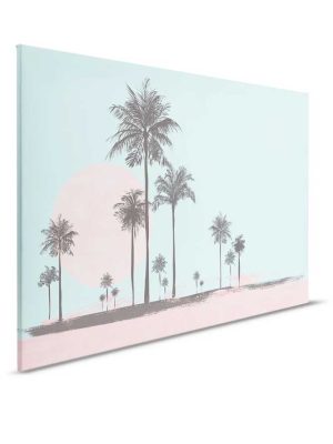 plava canvas slika za zid