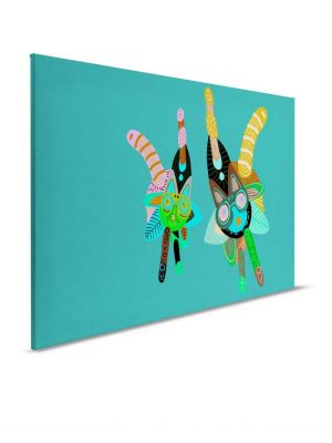 zelena canvas slika odmah dostupno