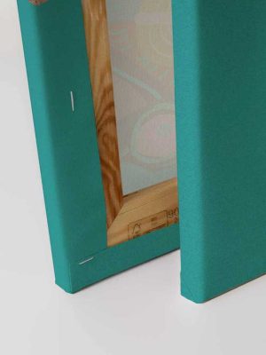 zelena canvas slika odmah dostupno