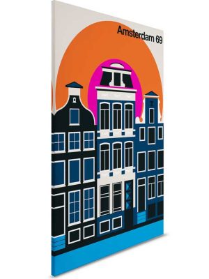 crna canvas slika za zid