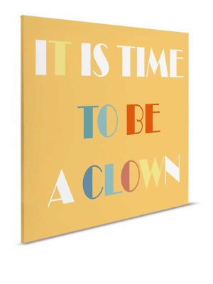 žuta dečija canvas slika za zid