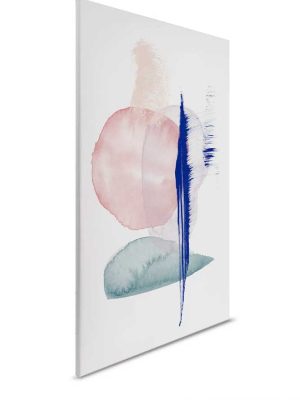 roza apstraktna canvas slika prodaja tapeta