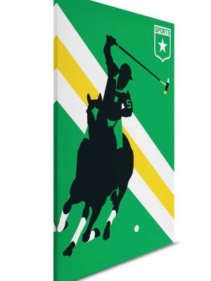 zelena canvas slika za zid