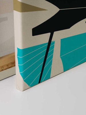 narandžasta canvas slika prodaja tapeta