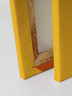 žuta canvas slika odmah dostupno