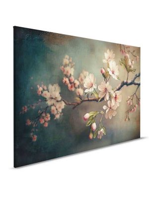 roza canvas slika za zid