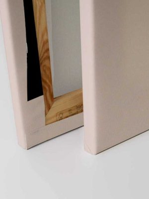 crna apstraktna canvas slika za zid