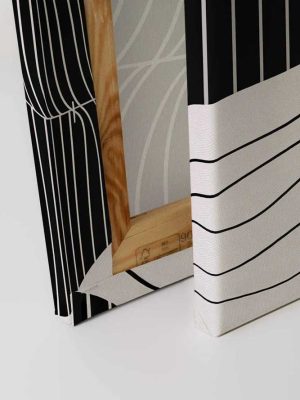 crna pejzaz canvas slika za zid