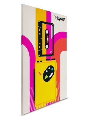 žuta canvas slika prodaja tapeta