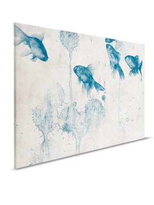 plava canvas slika za zid