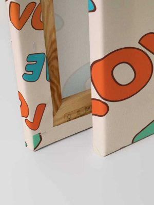 krem canvas slika odmah dostupno