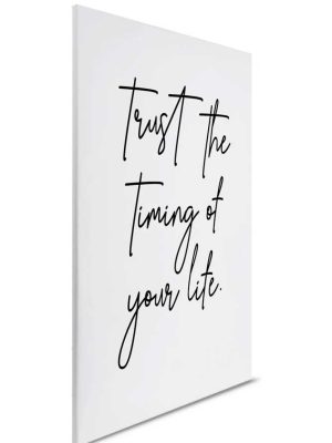 bela canvas slika za zid