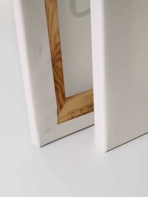 bela canvas slika za zid