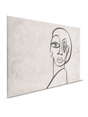 bež canvas slika odmah dostupno