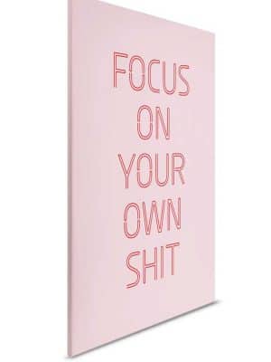 roza canvas slika za zid