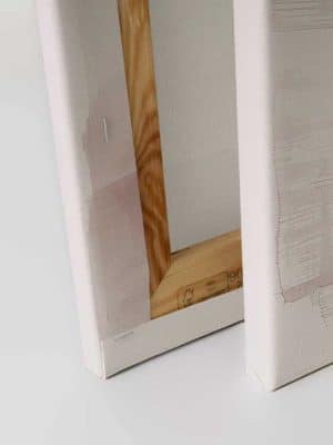 roza apstraktna canvas slika za zid