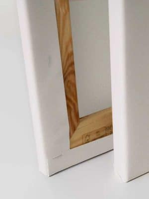 bela canvas slika za zid