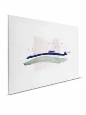 bela apstraktna canvas slika za zid