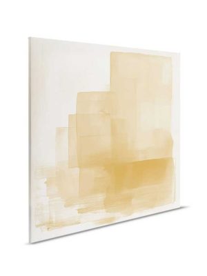 zuta apstraktna canvas slika odmah dostupno