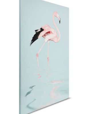 plava canvas slika sa motivom zivotinje za zid