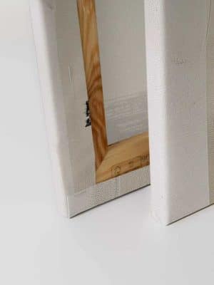 bež apstraktna canvas slika za zid