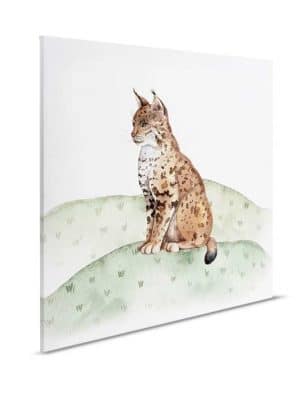 braon decija canvas slika za zid