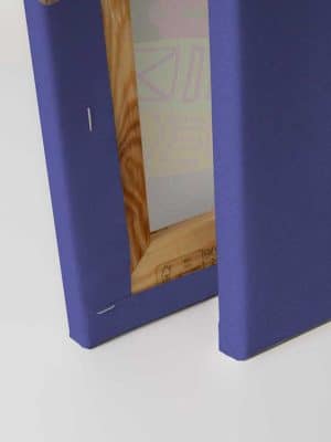 ljubicasta apstraktna canvas slika za zid