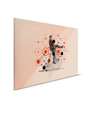 roza canvas slika za zid