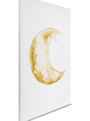 zuta decija canvas slika za zid