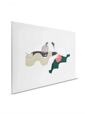 sarena apstraktna canvas slika za zid