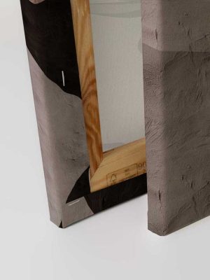 braon canvas slika sa motivom portreta za zid