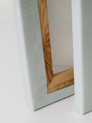 plava dečija canvas slika za zid