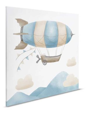 plava decija canvas slika za zid