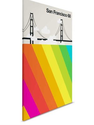 sarena canvas slika za zid