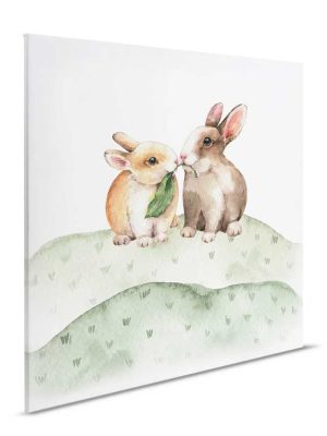 zelena dečija canvas slika za zid