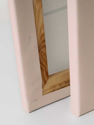 krem apstraktna canvas slika odmah dostupno