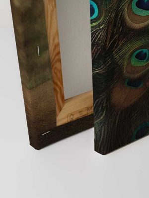 bež canvas slika sa motivom životinje za zid