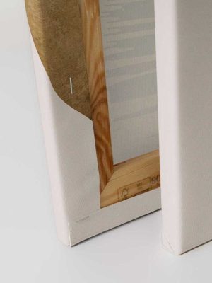 zlatna canvas slika sa motivom zivotinje za zid