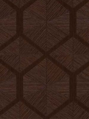 braon geometrijska tapeta za zid